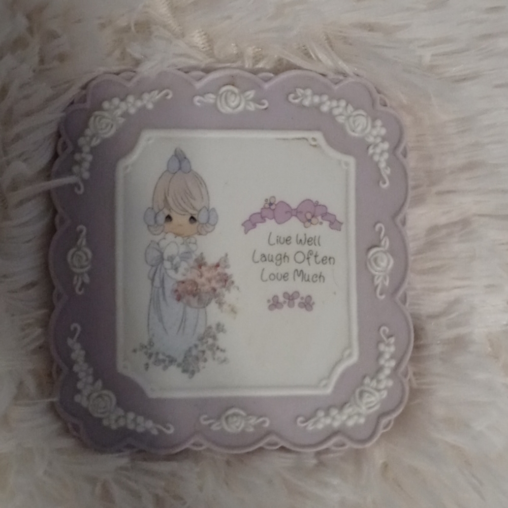 Precious Moments porcelain wall plate
